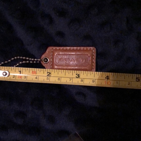 Another Coach charm for purses! Brown 2 inch and basic! - Picture 3 of 5